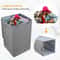 Laundry Hamper Basket With Lid Foldable Clothes Storage Bag Sorter Bin Organizer With Handles For B