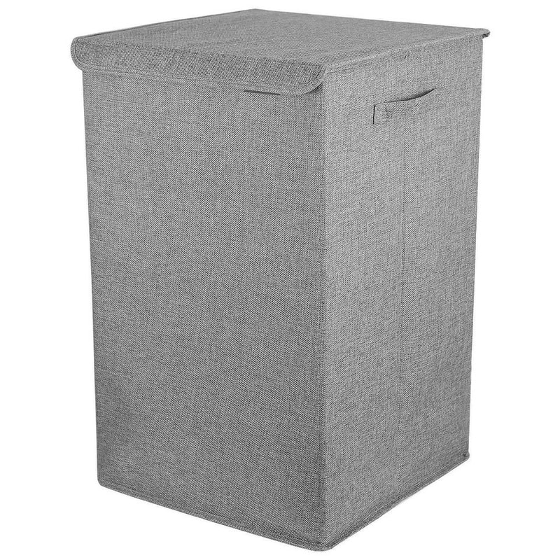 Laundry Hamper Basket With Lid Foldable Clothes Storage Bag Sorter Bin Organizer With Handles For B