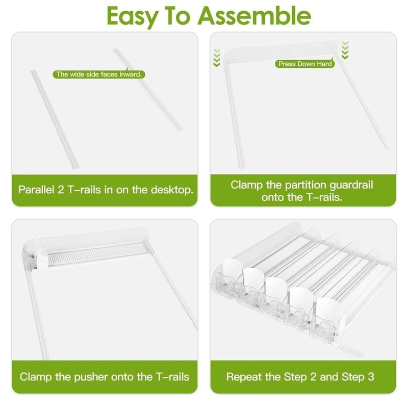 Beverage Dispenser For Fridge Heavy Duty Drink Organizer SpringLoaded Holder Save Space Large Capac 5