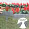 Plastic Lawn Border Edging Home Garden Fence Stone Yard Flower Bed Decoration 10