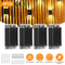 Solar Powered Wall Lights LED Sconce Outdoor Garden Waterproof Decor For Decks And Pathways 7