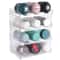 Stackable Bottle Storage Rack Bottle Wine Drink Holder Transparent Shelf Organizer 3