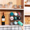 Stackable Bottle Storage Rack Bottle Wine Drink Holder Transparent Shelf Organizer 4