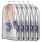 Dustproof Garment Bag For Hanging Clothes Clear Storage Bag Waterproof Suit Dress Cover For Suits D 0