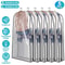 Dustproof Garment Bag For Hanging Clothes Clear Storage Bag Waterproof Suit Dress Cover For Suits D 2
