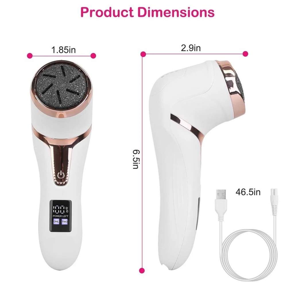 Electric Callus Remover Pedicure Kit Foot File Vacuum Grinder Professional Foot Care Machine 5