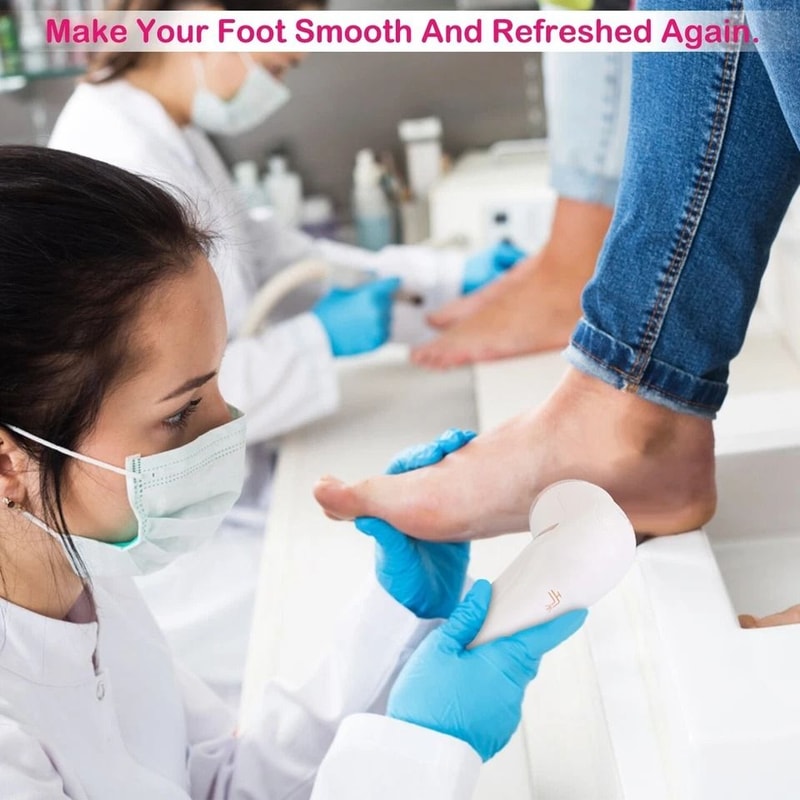 Electric Callus Remover Pedicure Kit Foot File Vacuum Grinder Professional Foot Care Machine 7