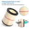 Replacement Wet Dry Vacuum Cartridge Filter For Craftsman Compatible With Craftsman 6