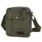 Canvas Crossbody Bag For Men Phone Tablet Messenger Casual Shoulder Tote Durable Leather Zipper Id 1