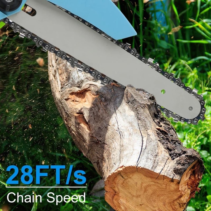 Cordless Electric Chainsaw Small BatteryPowered Chainsaw For Pruning Trees 8in Mini Chainsaw For Ya 7