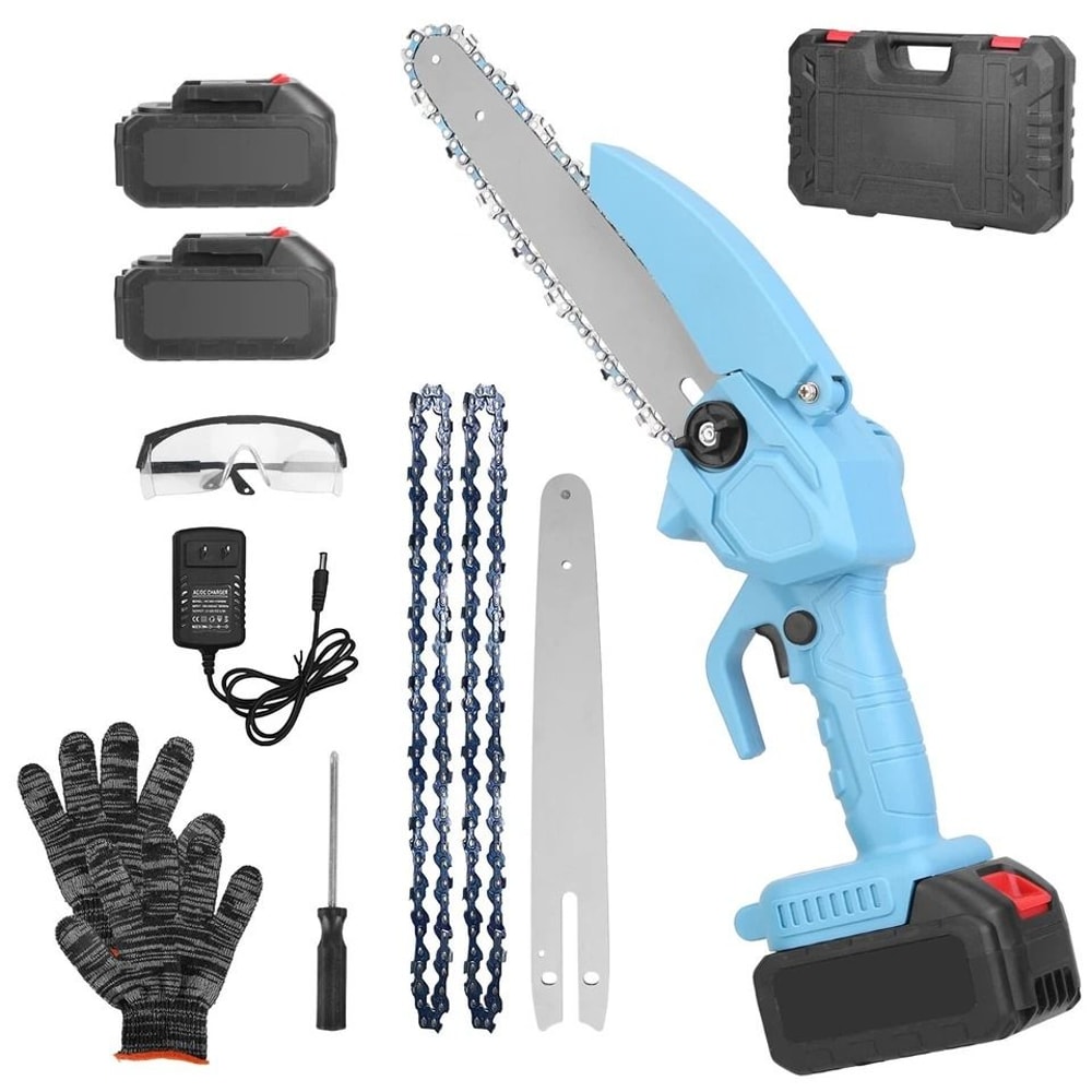 Cordless Electric Chainsaw Small BatteryPowered Chainsaw For Pruning Trees 8in Mini Chainsaw For Ya 10