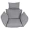 Hanging Basket Seat Cushion Thicken Egg Chair Cushion Pad Soft Chair Mat Comfortable Home Outdoor C 1