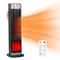 Space Heater Oscillating Ceramic Tower Heater Electric Warmer For Winter Precise Temperature Remote 2