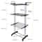 Folding Drying Rack Tier Laundry Organizer With Mobile Stand Clothes Dryer Hanger SpaceSaving Desig 1