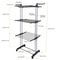 Folding Drying Rack Tier Laundry Organizer With Mobile Stand Clothes Dryer Hanger SpaceSaving Desig 1