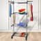 Folding Drying Rack Tier Laundry Organizer With Mobile Stand Clothes Dryer Hanger SpaceSaving Desig 9