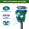 Solar Ultrasonic Animal Repeller Motion Sensor USB Cat Skunk Deer And Wildlife Repellent For Garden 12
