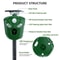 Solar Ultrasonic Animal Repeller Motion Sensor USB Cat Skunk Deer And Wildlife Repellent For Garden 6