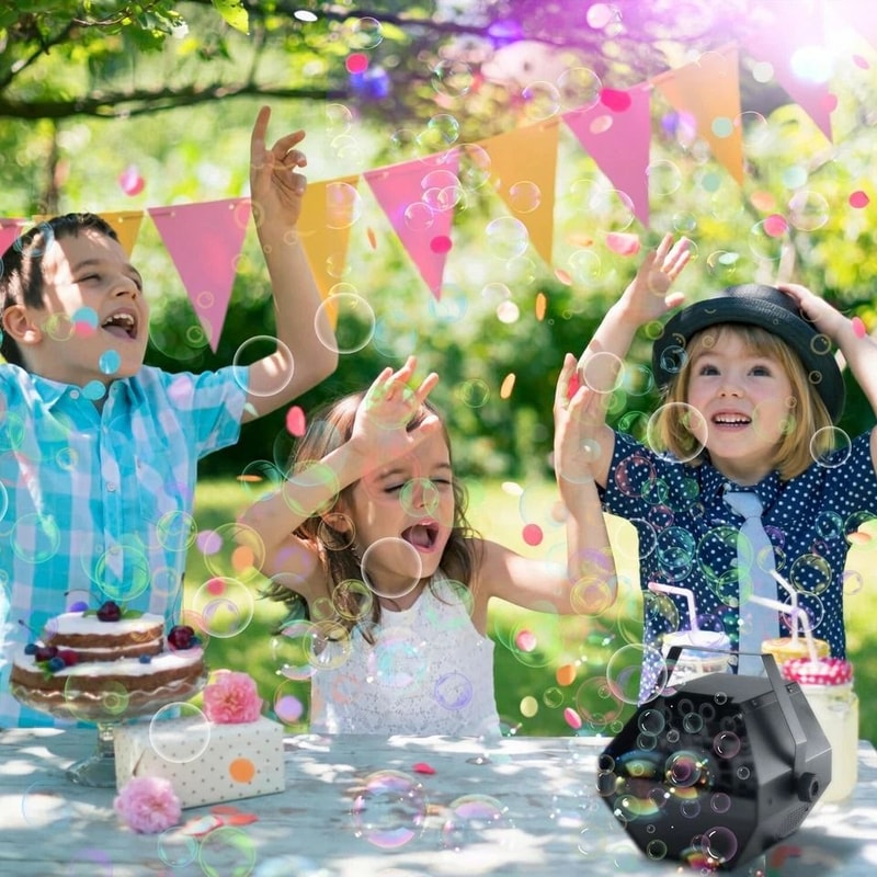 Automatic Bubble Machine For Kids DJ Disco Party Stage Wedding Kids Birthday 7