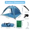 Beach Tent Bag Camping Tent For Summer Picnic Outdoor Canopy For Hiking UVProtected Blue Tent 11