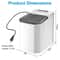 Fast Ice Making Electric Countertop Ice Maker Daily Capacity SelfCleaning Ice Maker Portable Ice Ma 11