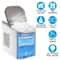 Fast Ice Making Electric Countertop Ice Maker Daily Capacity SelfCleaning Ice Maker Portable Ice Ma 12