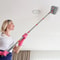 Wall Baseboard Cleaner Mop Portable Ceiling Window Mop Wet Dry Mop For Baseboards Walls And Ceil 0