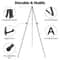 Portable Alloy Easel Adjustable Tripod Stand For Wedding Poster Art And Drawing 10