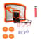 Over Door Basketball Hoop Set Kids Basketball Toy Electric Scorer Balls Indoor Game For Kids Famil 2