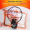 Over Door Basketball Hoop Set Kids Basketball Toy Electric Scorer Balls Indoor Game For Kids Famil 6
