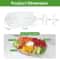 Chilled Veggie Tray With Ice Tray Fruit Ice Serving Tray Appetizer Platter Buffet Server With Lid C 7