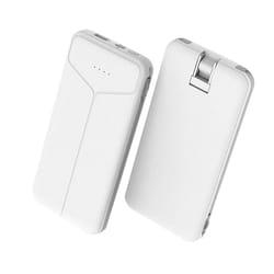 power bank, portable battery pack for phone with built-in cables, perfect for travel, office, and heated vests