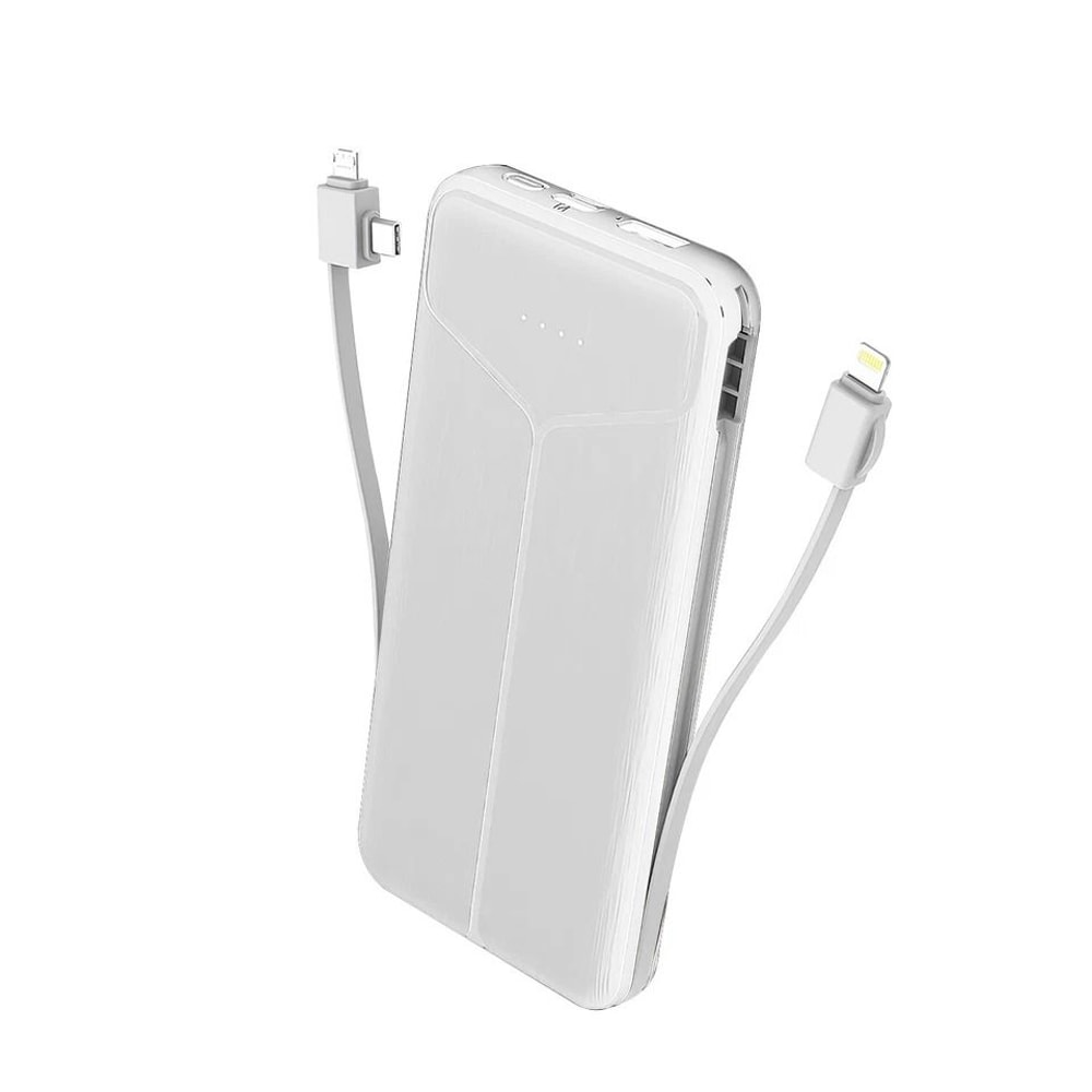 Power Bank Portable Battery Pack For Phone With Builtin Cables Perfect For Travel Office And Heated 1