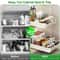 Pull Out Tray Sliding Shelf Carbon Steel Drawers Kitchen Cabinet Spice Rack PullOut Storage Organiz