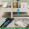 Pull Out Tray Sliding Shelf Carbon Steel Drawers Kitchen Cabinet Spice Rack PullOut Storage Organiz