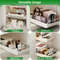 Pull Out Tray Sliding Shelf Carbon Steel Drawers Kitchen Cabinet Spice Rack PullOut Storage Organiz