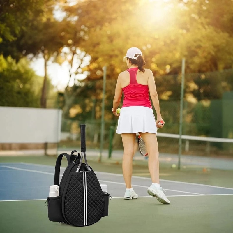 Backpack Pickleball Sling Bag For Tennis And Badminton Waterproof Ball Bag For Men And Women MultiC 1
