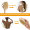 Long Wooden Handle Bath Body Exfoliating Brush Shower Back Scrubber For Clean Glowing Skin 7