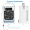Conditioner Fan Cold Mist Air Humidifier Table Fan Portable Cooler For Office Home And Personal Use 11