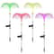 Solar Powered Jellyfish Lights Color Changing Night Lamp Waterproof Garden Decor Outdoor LED Lights 2