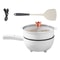 Portable Electric Hot Pot Frying Pan Capacity Ideal For Picnic Camping And Home Cooking 2