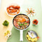 Portable Electric Hot Pot Frying Pan Capacity Ideal For Picnic Camping And Home Cooking 5