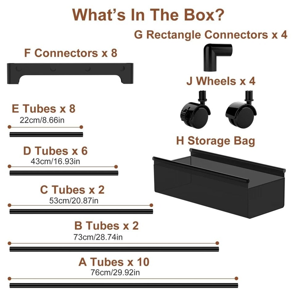 Clothing Rack With Storage Bag Heavy Duty Garment Rack For Shoes Bedroom Clothes Adjustable NonWove 5
