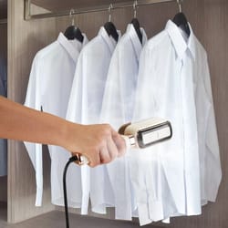 handheld travel steamer, steam iron press, portable flat clothes steamer for quick wrinkle removal