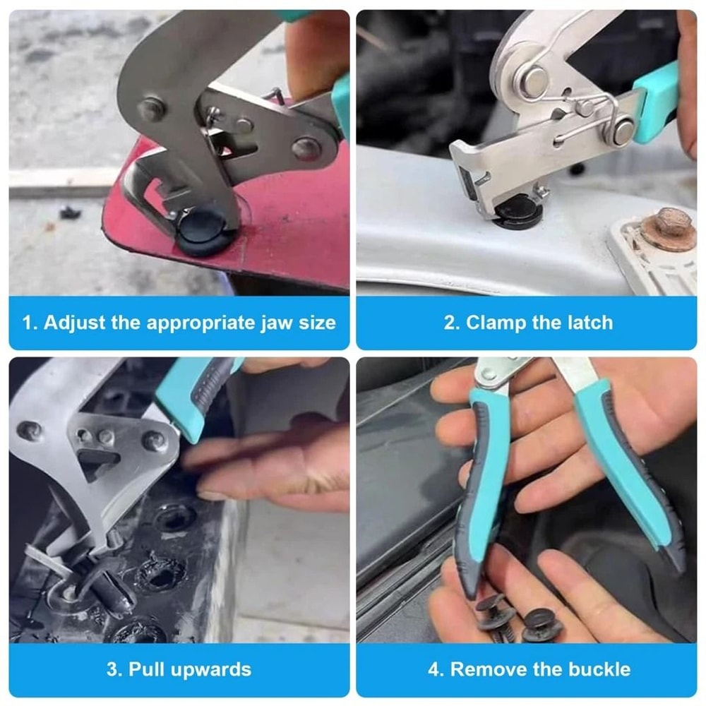 HeavyDuty Car Clip Pliers Trim Tool For Auto Fastener Removal Lever Disassembly For Panels And Clip 3