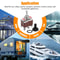 Momentary DPDT Toggle Switch Set ONOFFON Waterproof Heavy Duty Perfect For Automotive Boat And Hous 2