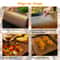 Copper BBQ Grill Mats NonStick Reusable HeatResistant Cooking Mats For Outdoor Grilling Baking 3