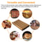 Copper BBQ Grill Mats NonStick Reusable HeatResistant Cooking Mats For Outdoor Grilling Baking 4
