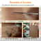 Copper BBQ Grill Mats NonStick Reusable HeatResistant Cooking Mats For Outdoor Grilling Baking 6