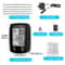 Cycle Digital Odometer Waterproof Bicycle Speedometer Functions Bike Computer With Touch Screen Dis 3